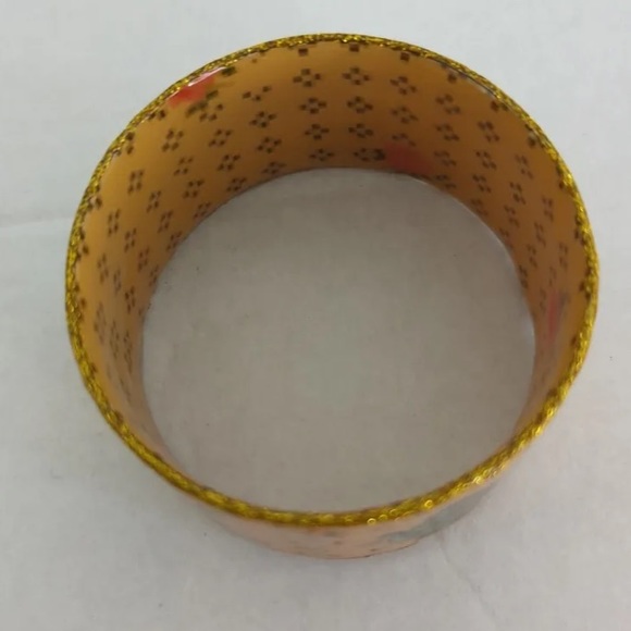 RARE BETSEY JOHNSON TEA PARTY CUFF BANGLE BRACELET REPOSHING ITEM - Picture 8 of 8